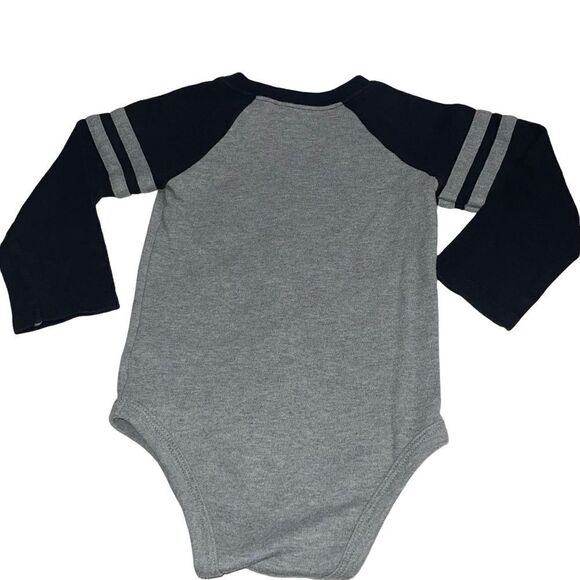 4/$25 Garanimals Giraffe Graphic Long Sleeve One Piece Bodysuit - Size 24 months - Picture 2 of 5